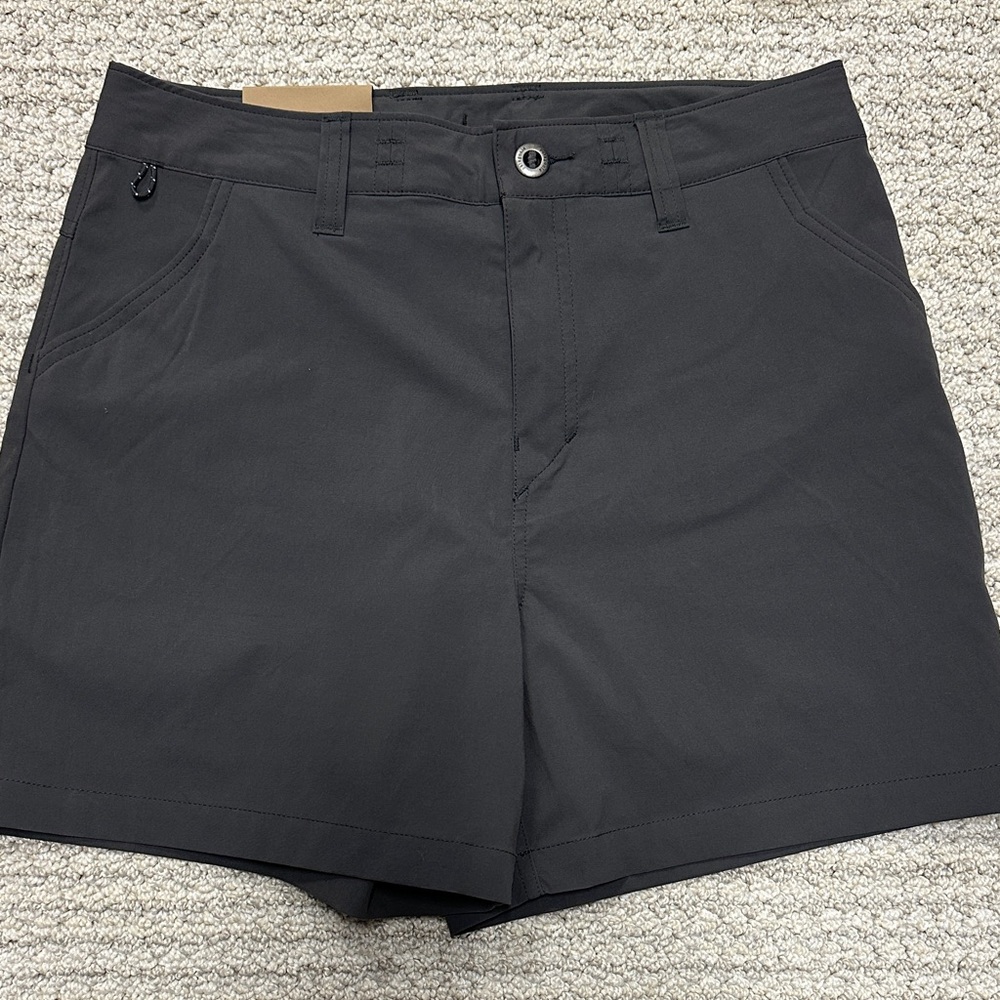 Patagonia Forge Grey Quandary Women’s Shorts 5” Sz 5